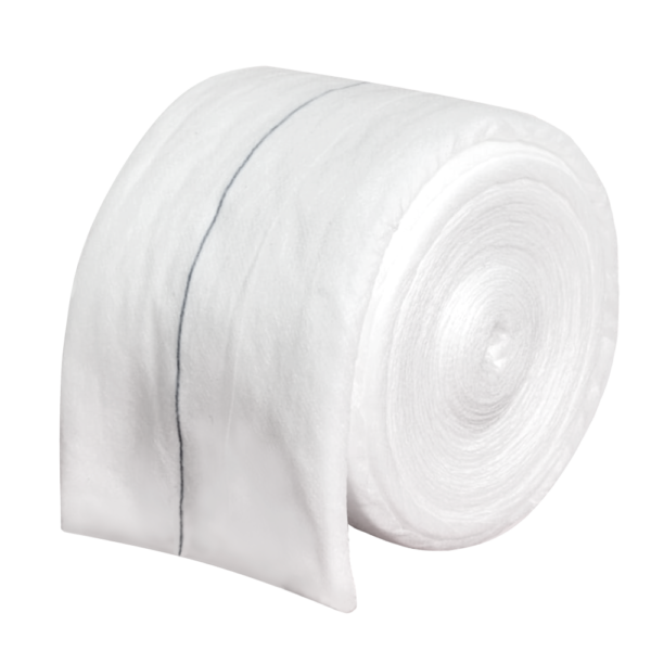 Roll of white dressing