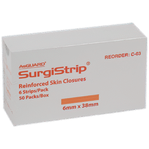 Box of wound closures