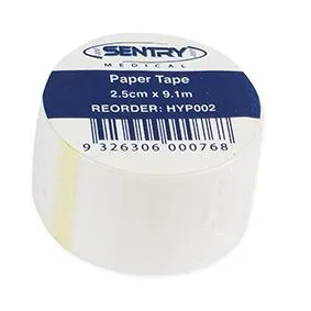 Roll of Paper Tape Hypoallergenic 2.5cm x 9m