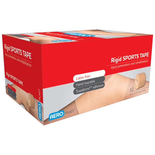 Box of rigid sports tape